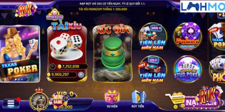 Link Chơi Game RikVip Đẳng Cấp Chính Thức 2025